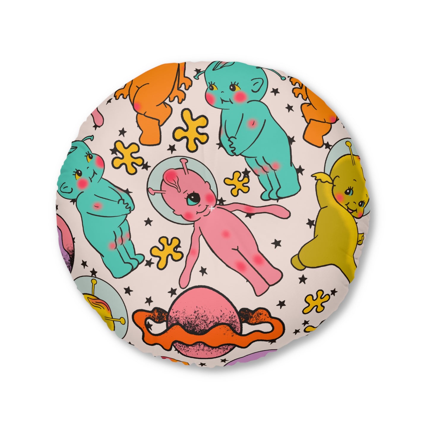 Alien Kewpie Floor Pillow | y2k Pillow