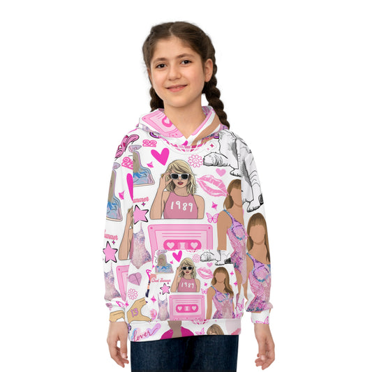 Taylor Inspired Kids Pajama Hoodie | Swifty Pajama | Taylor Bedding | Swiftys TS gift idea | Taylor gifts | Swift Pajama