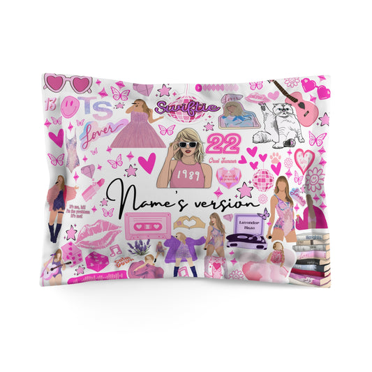 Personalized Taylor Inspired Pillowcase | Swifty Pillowcase | Taylor Bedding | Swiftys TS gift idea | Taylor gifts | Swift Pillowcase