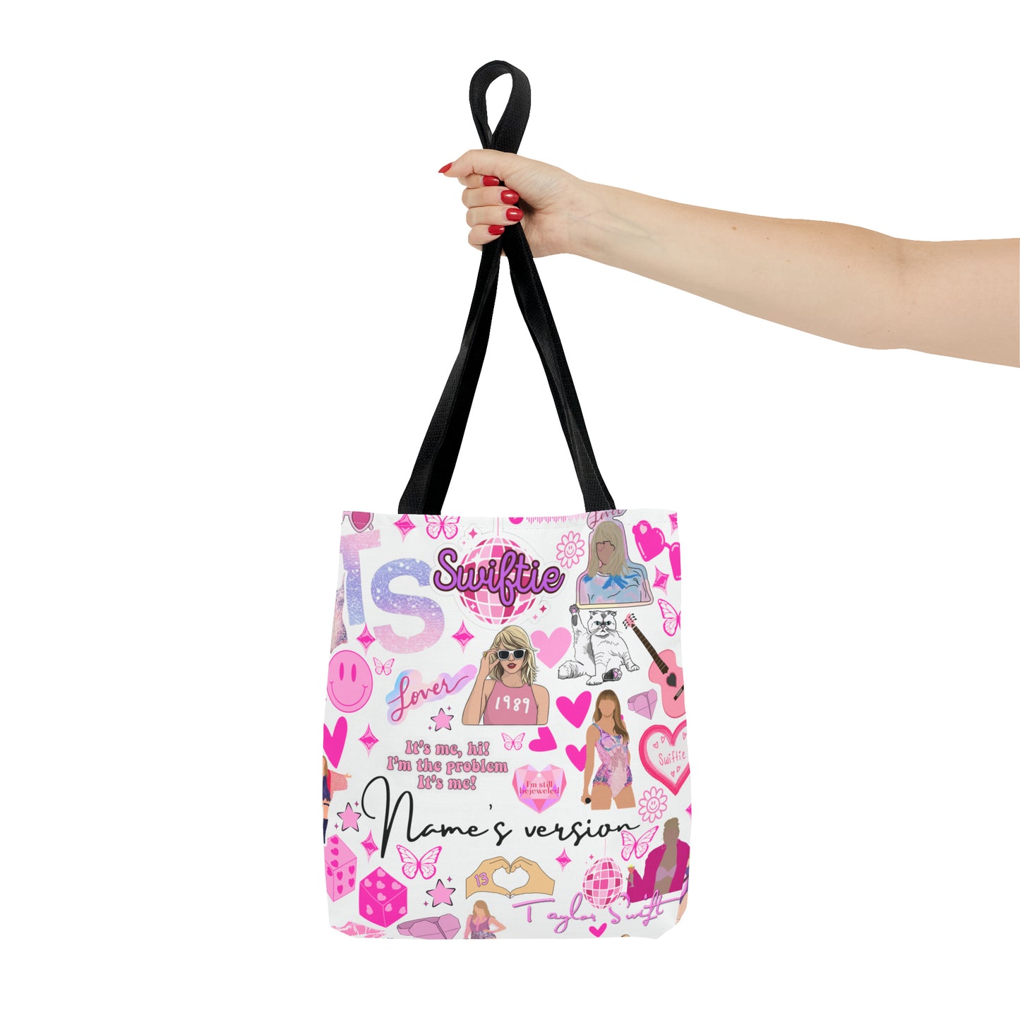 Personalized Taylor Inspired Tote Bag | Swifty Tote Bag | Taylor Tote Bag | Swiftys TS gift idea | Taylor gifts | Swift Tote Bag