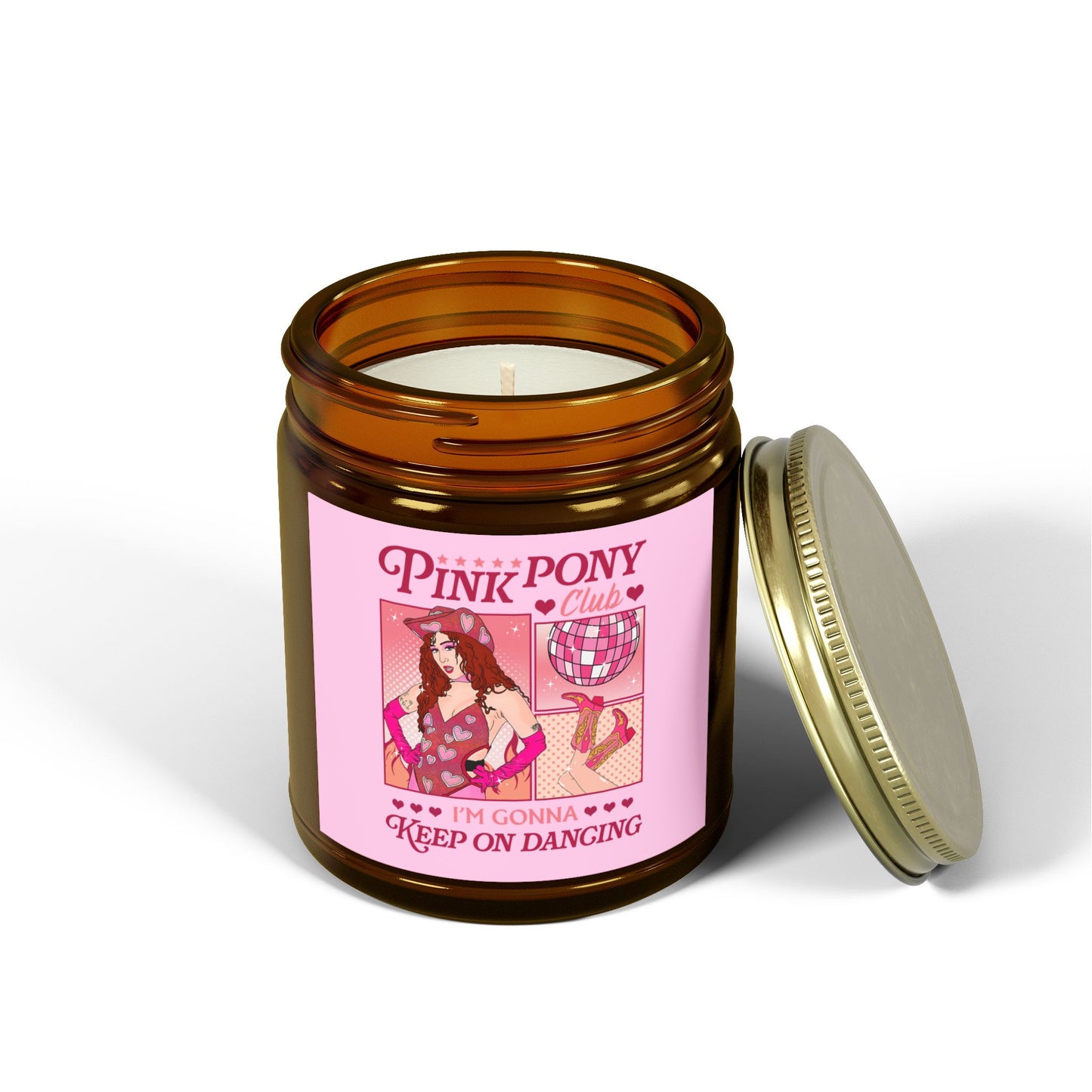 Chappell inspired Candle | Pink pony Club Candle | Midwest Princess Tour | Y2k Candle