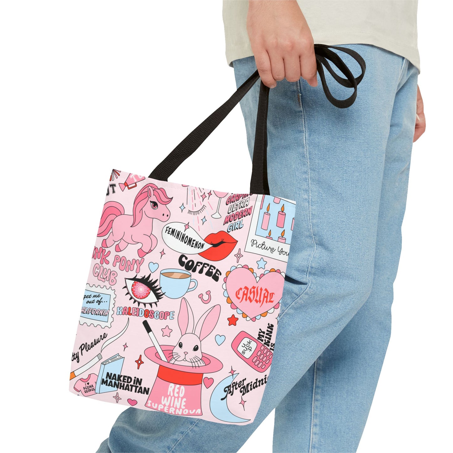 Chappell inspired Tote Bag | Pink pony Club Tote Bag | Midwest Princess Tour | Y2k Tote Bag