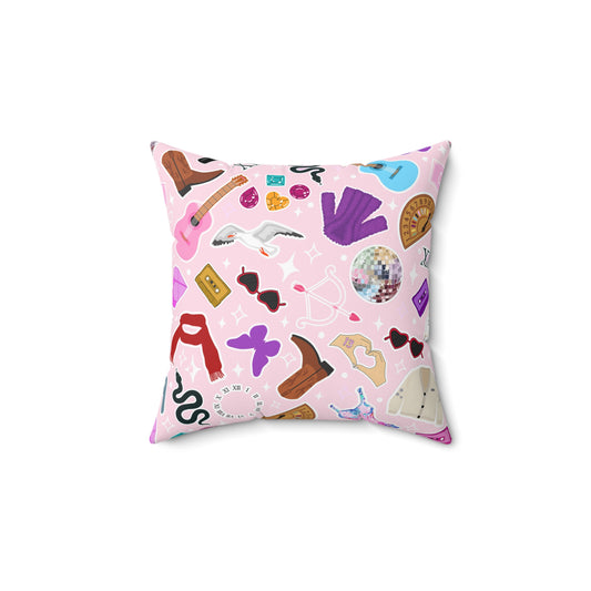 Eras Pattern Pillow | Taylor Inspired Pillow | Swifty Pillow | Taylor Bedding | Swiftys TS gift idea