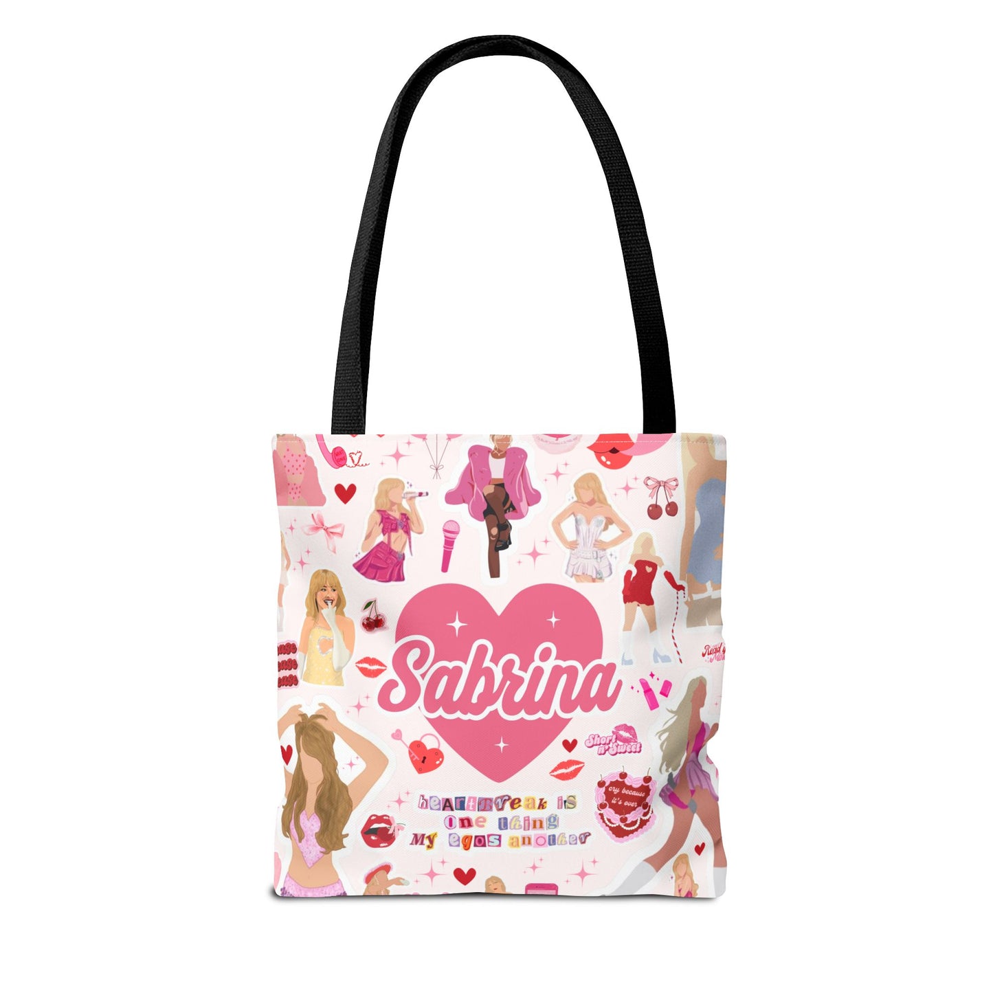 Personalized Sabrina Carpenter Tote Bag | Short n' Sweet Tour Tote Bag | Sabrina Merch | Sabrina Espresso | Please, Please, Please