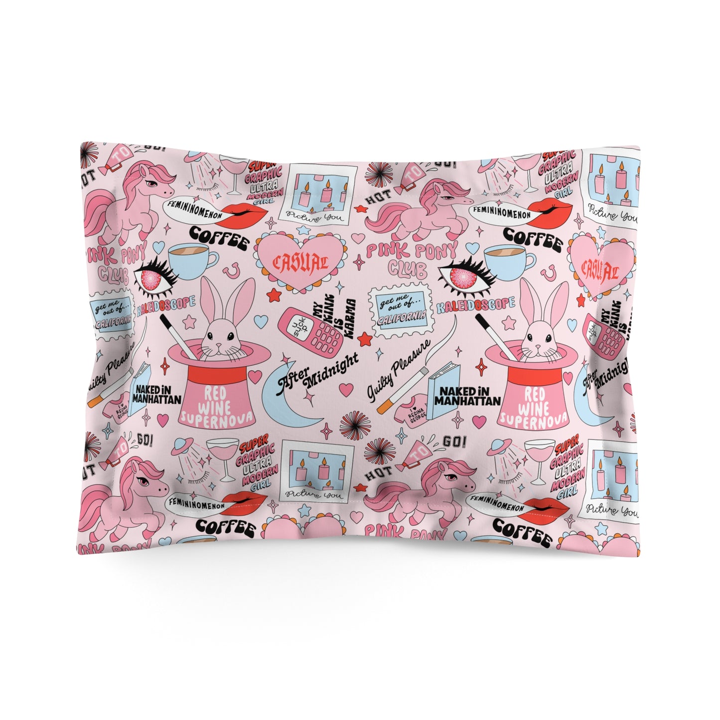 Chappell inspired Pillowcase | Pink pony Club Pillowcase | Midwest Princess Tour | Y2k Pillowcase