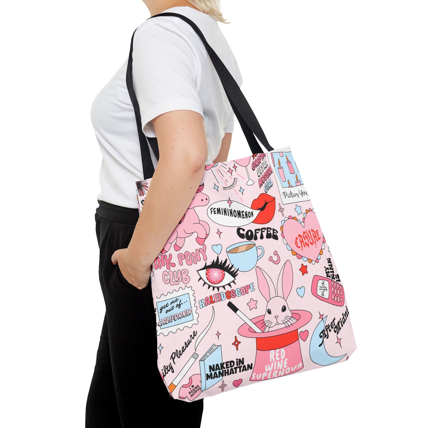 Chappell inspired Tote Bag | Pink pony Club Tote Bag | Midwest Princess Tour | Y2k Tote Bag