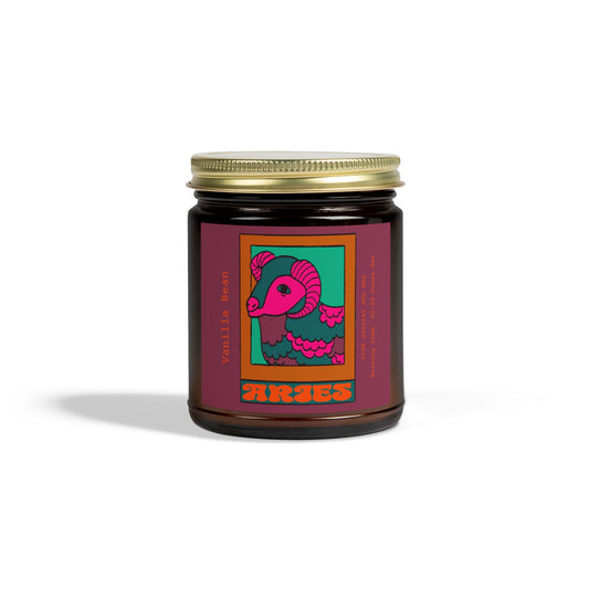 Aries Zodiac Signs Scented Candles